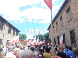 To Wy jesteście przyszłością narodu. Obchody 85 rocznicy I transportu Polaków do KL Auschwitz